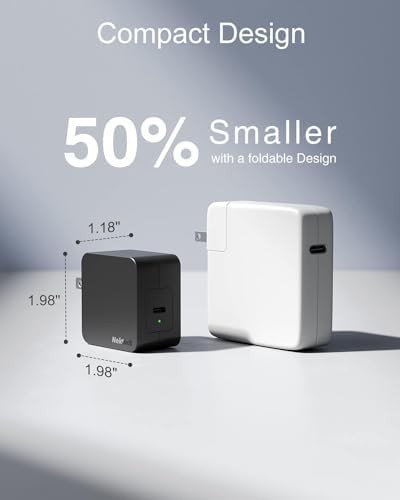 Compact 60W GaN wall charger with foldable plug — photo 4