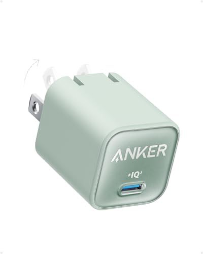 Foldable thirty watt GaN phone charger