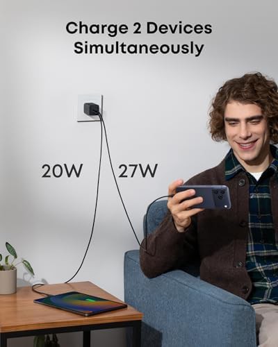 Dual port forty five watt iPhone charger — photo 4