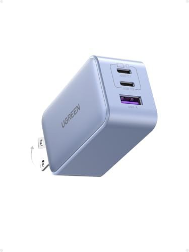 Nexode 65W three port travel charger
