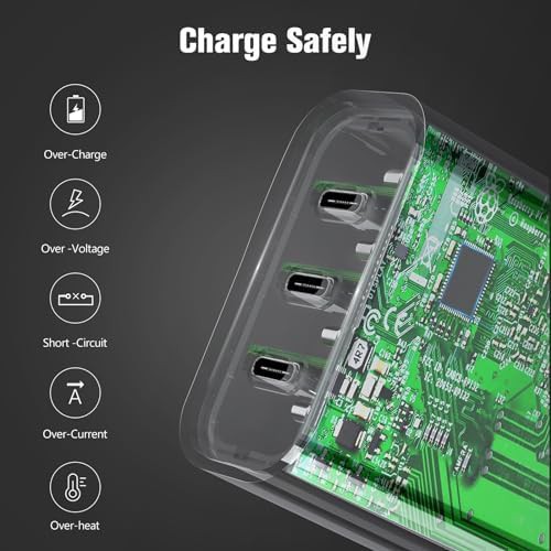 Three port fast wall charging block — photo 5
