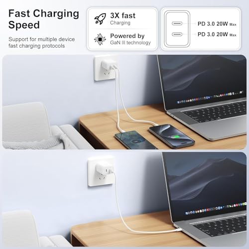 Dual port 40W laptop and phone plug — photo 4