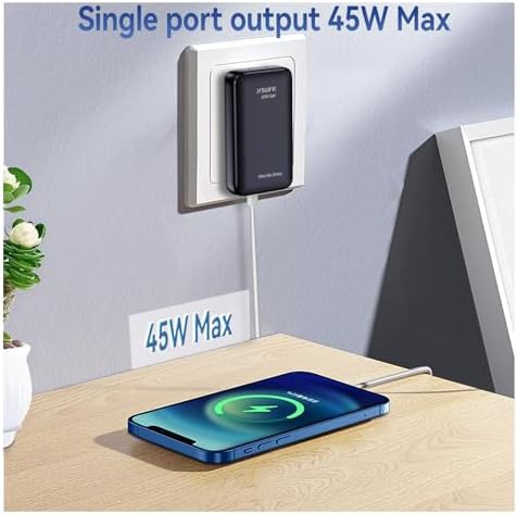 Flat 45W slim folding wall charger — photo 4