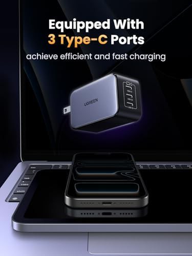 Nexode 65W three port fast adapter — photo 4
