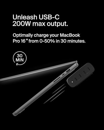 High power four port GaN desktop charger — photo 3