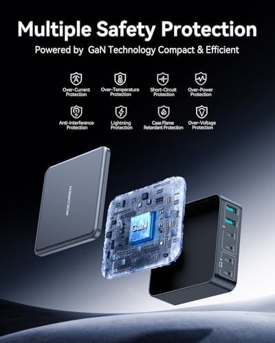 Six Port GaN Desktop Charging Dock 270W — photo 5