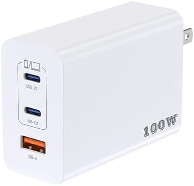 Three port GaN desktop charging station