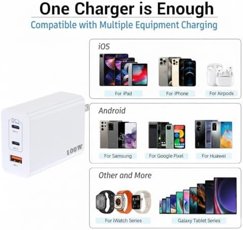 Three port GaN desktop charging station — photo 3