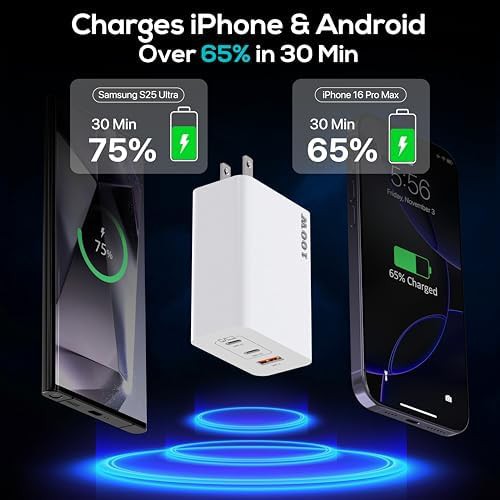 Three port GaN desktop charging station — photo 4