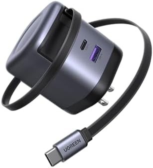 Nexode 65W retractable charger with cable