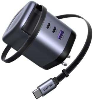 Nexode three port GaN black charger