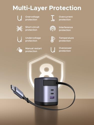Nexode three port GaN black charger — photo 4