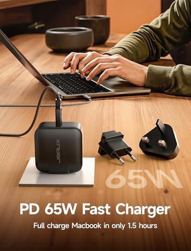 Black 65W GaN charger for gaming — photo 4