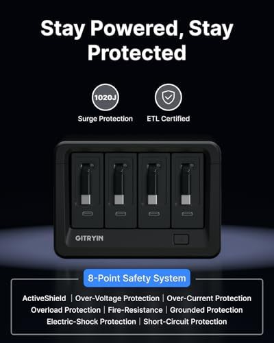 Four port retractable GaN desktop charger — photo 5