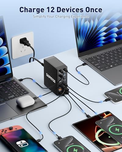 Twelve Port High Power USB C Charging Block — photo 4