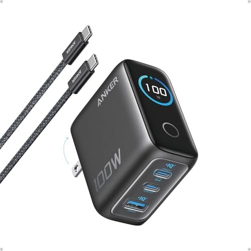 One hundred watt three port smart display charger