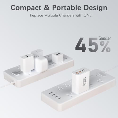 Quad port 60W GaN power adapter two pack — photo 5