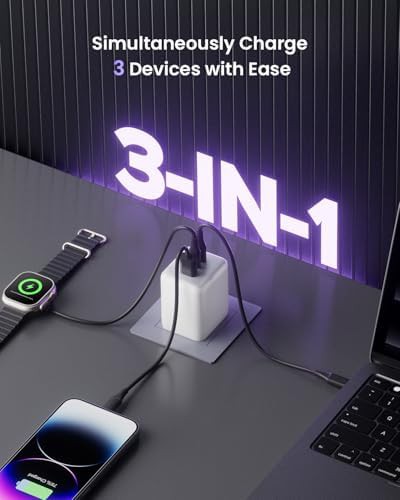 Three port hundred watt wall charger block — photo 4
