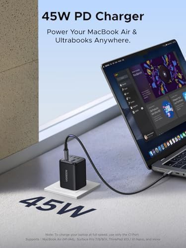 Five port 45w white travel charging block — photo 5