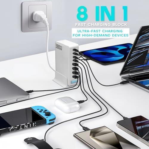 Eight port high power travel charging block — photo 5