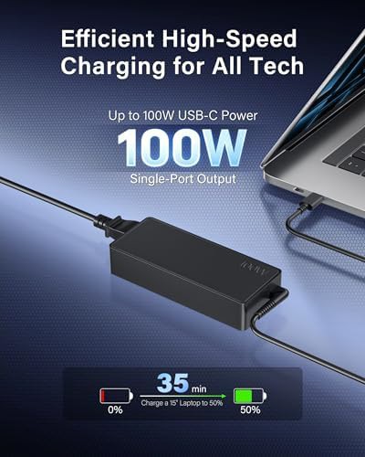 Universal 100W GaN laptop wall charger — photo 4