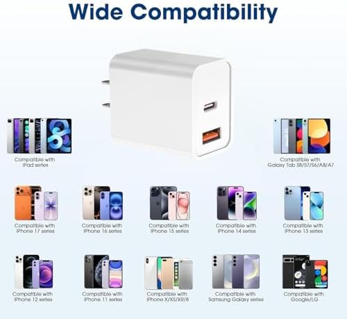 Dual Port Twenty Watt Fast Wall Charger — photo 4