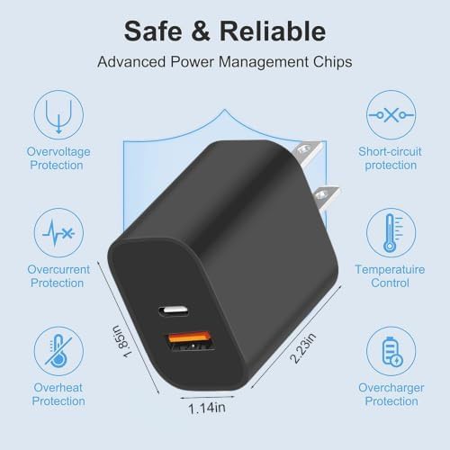 Four pack of dual port wall chargers — photo 5