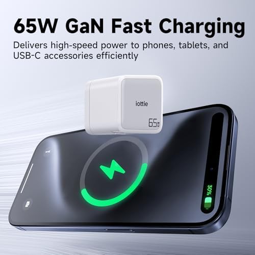 Triple port charger with retractable cable — photo 4