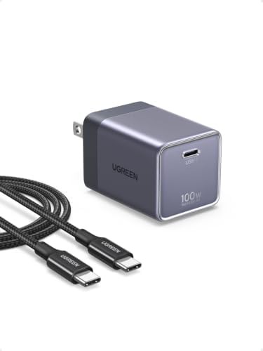 Nexode Air 100W grey charger with cable