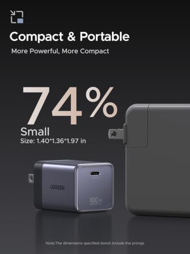 Nexode Air 100W grey charger with cable — photo 3