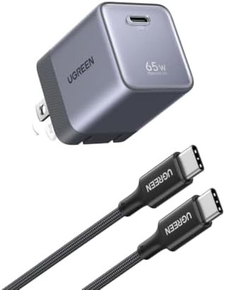Nexode air 65w black charger with cable