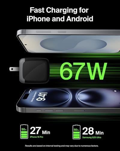 Dual port GaN wall charger 67W — photo 4