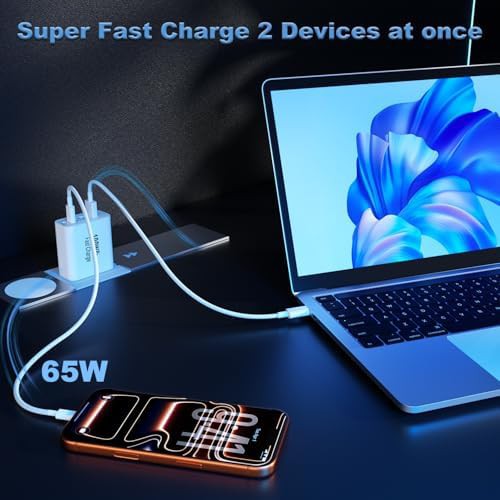 Five port 100W wall charger two pack — photo 3