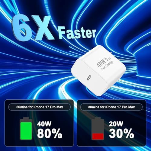 Certified 40W fast charger for iPhone — photo 3