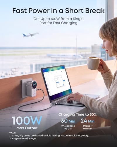Four port one hundred watt travel charger — photo 5