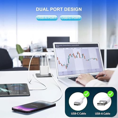 White Four Pack Dual Port Wall Plugs — photo 3