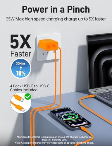 Dual port 45W fast charger for Samsung — photo 3