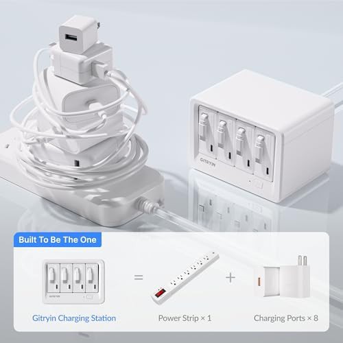 Retractable GaN desktop charging station 260W — photo 5