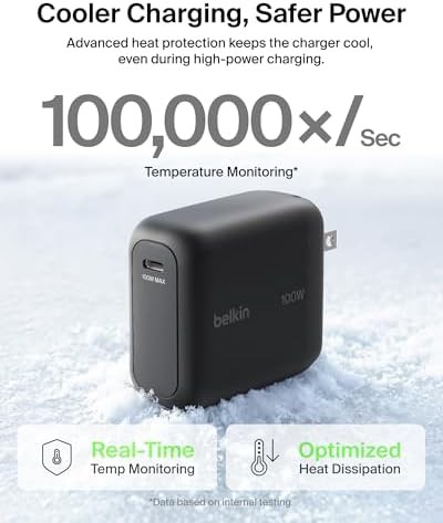 Compact GaN charger for iPhone 100W — photo 4