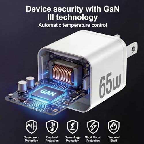 GaN fast charger with long cable — photo 5