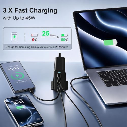 Six port GaN desktop charging station — photo 4
