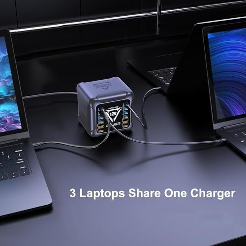 Twelve port GaN desktop charging station — photo 4